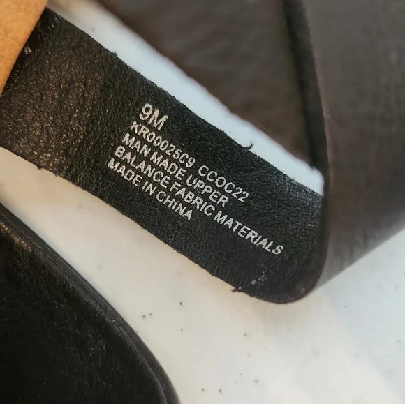 Korks ABloom Heeled Studded Black Clogs Size 9M - Picture 8 of 9